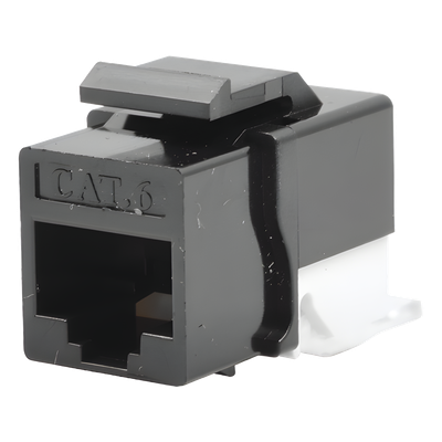 Módulo Jack Cat6 sin herramienta (toolless) keystone - Color Negro |…