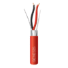 Carrete de Cable 2 x 16 AWG FPLR para Incendio y Voceo / 305 mts / Resistente a la Luz Solar / Con Blindaje / Uso Interior