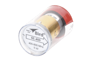 Elemento de 50 Watt en linea 7/8" para Wattmetro BIRD 43 en Rango de Frecuencia de 400 a 800 MHz.