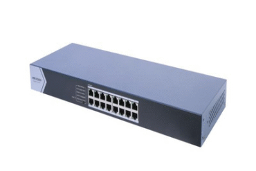 Switch de escritorio no Administrable / 16 puertos 10/100/1000 Mbps / carcasa metálica.