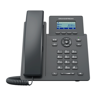 Teléfono IP Wi-Fi Grado Operador, 2 líneas SIP con 2 cuentas, codec Opus, IPV4/IPV6 con gestión en la nube GDMS