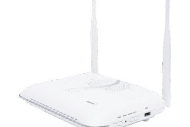 ONU GPON con 4 puertos Gigabit Ethernet + 2 POTS + 1 USB + 1 CATV (RF) + WiFi 2.4 GHz, conector SC/APC
