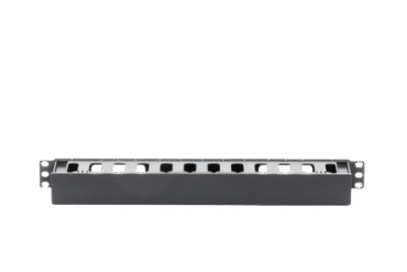 Organizador de cables Horizontal Para Rack de 19", 1U