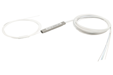 Splitter (Divisor Óptico) tipo PLC, 1x4, para fusión (sin conectores)