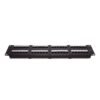 Panel de parcheo de impacto (110) UTP de 48 puertos Cat6, 19in, 2U, con barra para organizar cable