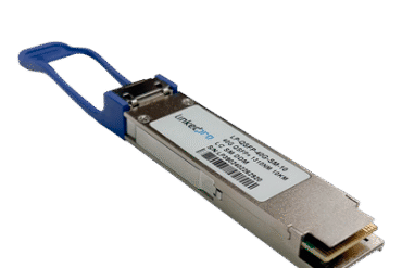 Transceptor QSFP+ (Mini-Gbic) / Monomodo / 40 Gbps de velocidad / Conectores LC Dúplex / Hasta 10 km de Distancia