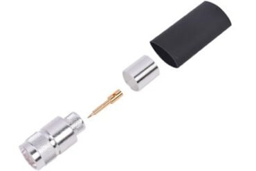 Conector N Macho de Anillo Plegable para 7977A (RF-600), LMR-600, CNT-600.