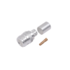 Conector N Hembra de Anillo Plegable para Cables 9913, 8214, LMR-400, RG8/U-SYS, RFLASH-1113, Plata/ Oro/ Teflón.