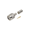 Conector TNC Macho de Anillo Plegable para Cables LMR-240, RG-8/X, 9258, Niquel/Oro/Delrin.