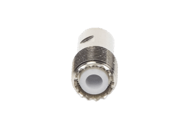 Conector UHF hembra (SO-239) de rosca para cable RG-58/U, RG-142/U.