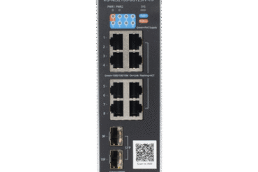 Switch Industrial PoE con gestión en la nube con 1 puerto PoE++, 7 puertos PoE+ y 2 puertos uplink SFP Ideal para temperaturas Extremas y protección contra descargas