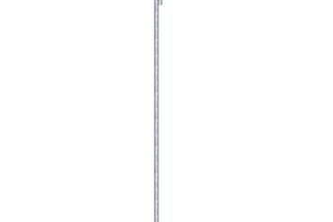 Ancla de Suelo con Ojo de Llave Ø 3/4" x 150 cm, Galvanizado por Inmersión en Caliente.