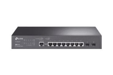Switch JetStream SDN Administrable 8 puertos 10/100/1000 Mbps + 2 puertos SFP, administración centralizada OMADA SDN
