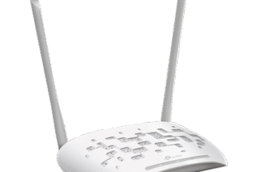 Punto de acceso, 2.4 GHz, 300 Mbps, 2 antenas externas omnidireccional, 1 Puerto WAN 10/100 Mbps