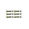 Paquete de 6 tornillos grado 5 y tuercas tropicalizadas 1/4 x 1-1/4". Para STZ30/SCZ30/SCZ30P.