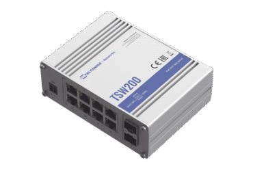 Switch Industrial No-Administrable 8 puertos Gigabit PoE 802.3af/at, 2…