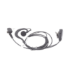 Micrófono de Solapa con Audífono Ajustable al oído. Para HYT SERIE TC320