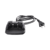 Cargador de escritorio compatible con baterias TX320BAT, indicador LED de estado de batería