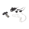 Micrófono de Solapa de 3 Hilos Para KENWOOD Serie 80/ 90/ 140/ 180/ NX-200/ 410
