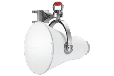 Antena direccional UltraHorn™ 5180-6400 GHz MHz, 24 dBi, ultra rechazo al ruido, conexión a radio sin pérdida y transmisión altamente direccional sin lóbulos laterales