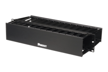 Organizador de Cables Horizontal PatchLink, Doble (Frontal y Posterior), Para Rack de 19in, 2UR