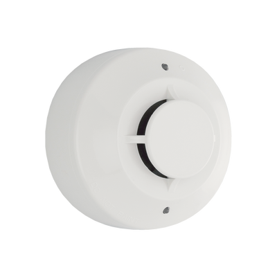 Detector inalámbrico de Humo serie SWIFT, Compatible con Paneles Direccionables. Incluye Base
