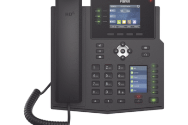Teléfono IP Empresarial con Estándares Europeos, 12 lineas SIP con pantalla a color, 30 teclas DSS/BLF, puertos Gigabit, IPv6, Opus y conferencia de 3 vías, PoE/DC