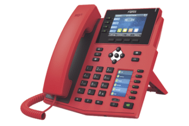 Teléfono IP Empresarial con Estándares Europeos, 16 lineas SIP con pantalla LCD de 3.5" a color, 6 teclas DSS/BLF, puertos Gigabit, IPv6, Opus y conferencia de 3 vías, PoE/DC (incluye fuente).