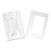 Soporte y tapa universal color blanco de PVC auto extinguible, para canaleta TEK100 (5595-10001)