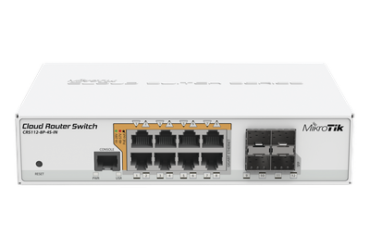 Cloud Router Switch Administrable L3, 8 puertos 10/100/1000 Mbps c/PoE…