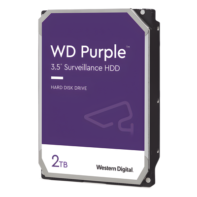 Disco Duro PURPLE de 2TB / 3 AÑOS DE GARANTÍA / Para Videovigilancia |…