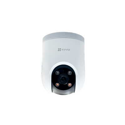 Camara PT WiFi / 8Megapixel / Cobertura 360° / Detección humana / Seguimiento Inteligente / Sirena / Luz Parpadeante / Colores en Oscuridad / Micro SD / Audio de Dos Vías / Exterior