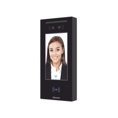 Frente de Calle / Ideal para fraccionamientos / Programación en la nube / Notificación a app celular / Notificación por llamada telefónica / ANDROID SIP Con Reconocimiento Facial / IP65 / IK06 / Bluetooth