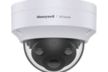 Mini Domo IP 5 Megapíxeles / Lente 2.8 mm / 40 mts IR / NDAA / ONVIF / Exterior IP67 / Antivandálica IK10 / IA (Filtro de Humanos y Vehiculos) / Conteo de Personas / Merodeo / H.265 / PoE / Alarmas I/O / Serie 35 / Honeywell Security