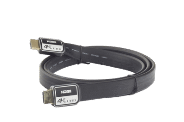Cable HDMI versión 2.0 plano de 1M (3.2 ft) optimizado para resolución 4K ULTRA HD