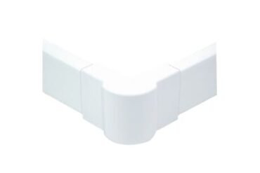 Esquinero exterior blanco para canaleta PT48 (6110-01002)
