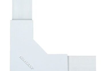 Sección en "L" color blanco de PVC auto extinguible, para canaleta TMK1720 (5230-02001)