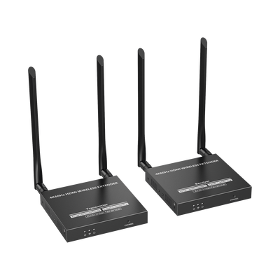 Kit Extensor Inalámbrico | 4K@60Hz | Transmisión hasta 50m | Transferencia IR | Emparejamiento SSID