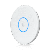 Punto de Acceso UniFi WiFi 7 Tri-banda 2.4/5/6 GHz / MU-MIMO 2x2 en cada banda / 1 puerto RJ45 10 GbE/ hasta 300 dispositivos / Montaje en Techo y Pared / PoE+