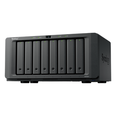 Servidor NAS de 8 Bahías (Expandible a 18 Bahías) / Hasta 324 TB / 8 GB RAM / Servicio Nube Gratis (P2P) / Administración Remota y Respaldo Programado