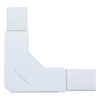 Sección en "L" color blanco de PVC auto extinguible, para canaleta TMK1720 (5230-02001)