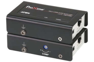 Extensor VGA KVM / Cat 5 / 1280 x 1024 a 60 Hz 100m / 1920 x 1200 a 60 Hz 30 m