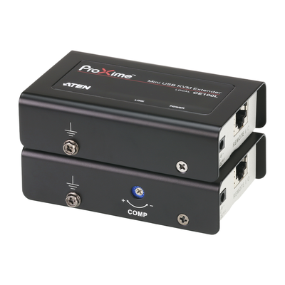 Extensor VGA KVM / Cat 5 / 1280 x 1024 a 60 Hz 100m / 1920 x 1200 a 60 Hz 30 m