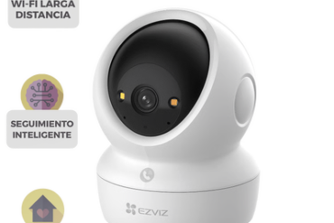 Camara PT 3 Megapíxel / Wi-Fi / Seguimiento Inteligente / Audio de Dos…