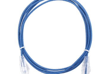 Cable de Parcheo Slim UTP Cat6 - 2 m Azul Diámetro Reducido (28 AWG)