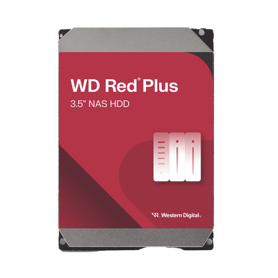 Disco Duro Red de 4TB / 5400 RPM / Optimizado para NAS / Uso 24-7 / 3 Años de Garantia