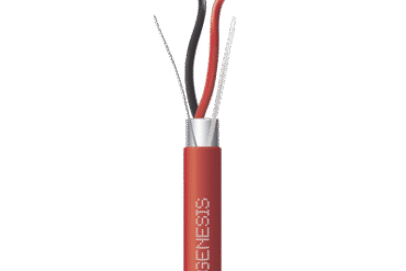 Carrete de Cable 2 x 18 AWG FPLR para Incendio y Evacuación / 305 mts / Resistente a la Luz Solar / Con Blindaje / Uso Interior