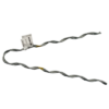 Herraje de Retención Helicoidal para Fibra Óptica Mini-adss (ASU), Span 80 m, diámetros Φ 5.5-6.5 mm