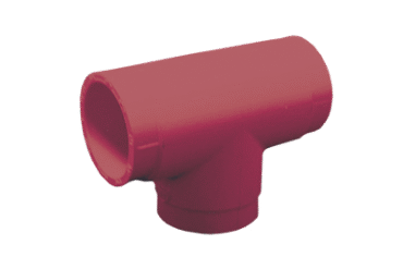 Cople en T 3/4" / CPVC / para Tubería de Aspiración / Paquete 10 piezas
