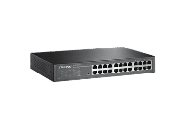 Switch Gigabit no administrable de 24 puertos 10/100/1000 Mbps para escritorio/rack